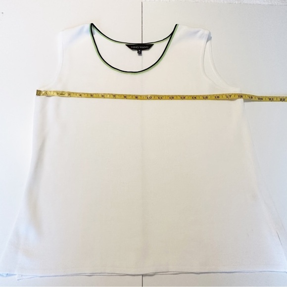 Ming Wang Sleeveless Ribbed Knit Tank Top - Medium - Picture 7 of 9